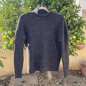 Dark grey Amuse Society turtleneck sweater, size XS